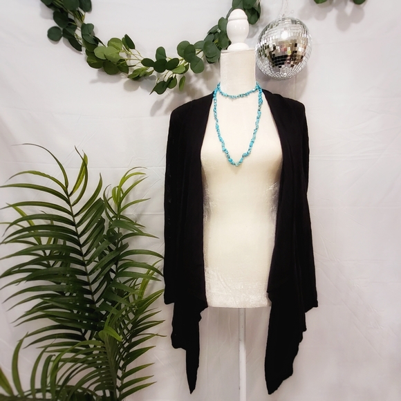 Knox Rose Sweaters - Knox Rose Flared Hem Cardigan